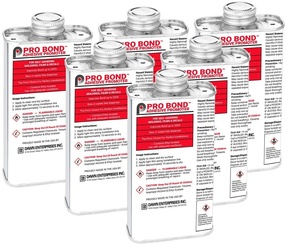 Dawn Enterprises Pro Bond Adhesive Promoter-8oz. Can (6 Pack)