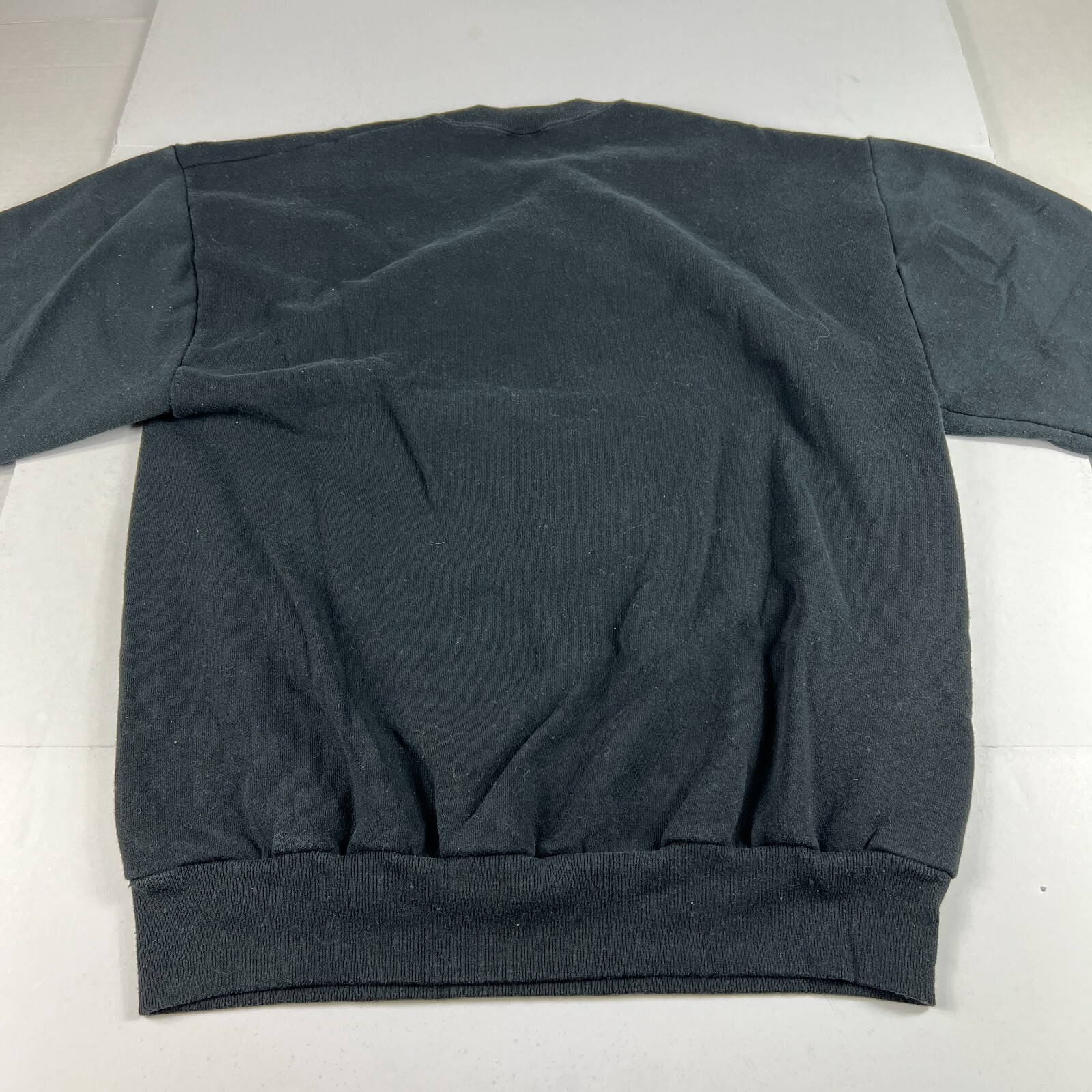 VTG 90s Johnstown Steal Baseball Sweatshirt Fits Medium Black Crewneck Tag L