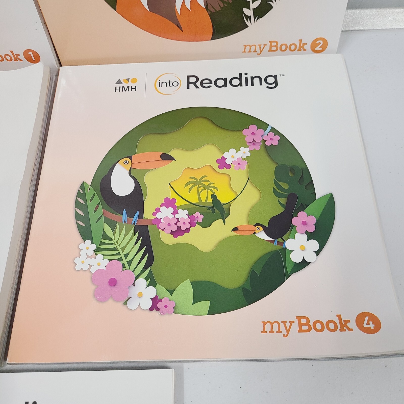 myBook HMH Into Reading Grade 2 Practice Workbook Text - Books 1-5, my book 2nd