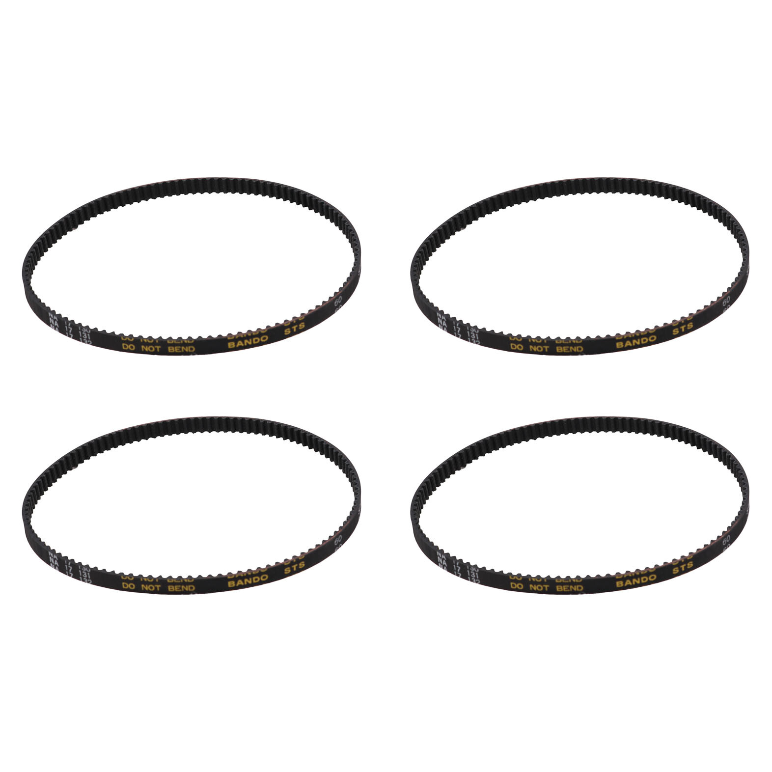 Makita 225084-9 Synchro Belt for Belt Sander 9404 9902 9903 9920 (4-Pack)