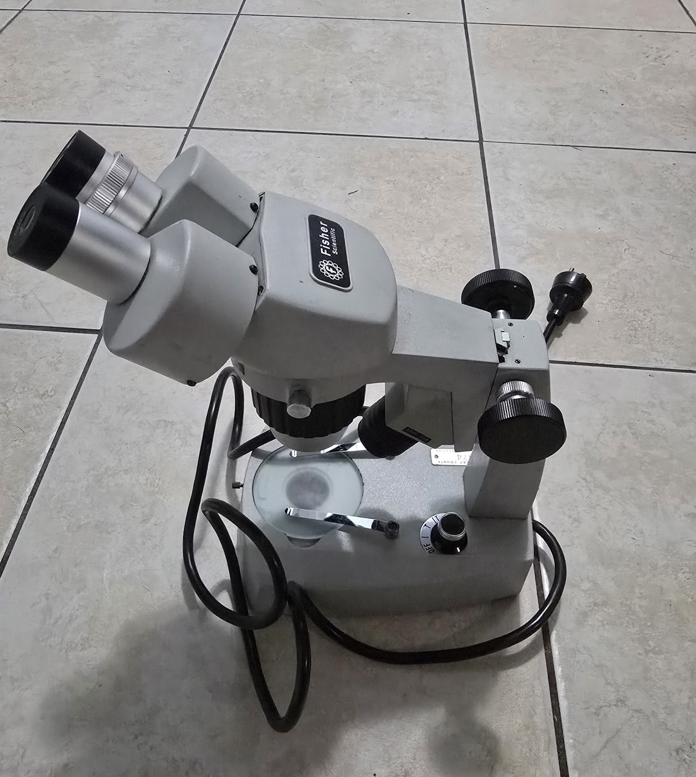 FISHER SCIENTIFIC STEREOMASTER II STEREO MICROSCOPE