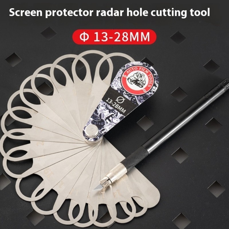 Circle Cut Template Parking Sensor Cutter Tool Hole Cutting Aid