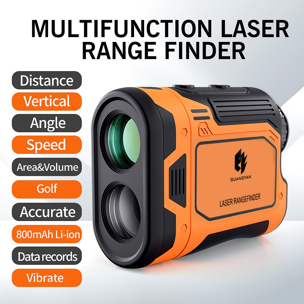 Laser Golf Rangefinder 600m Range Digital Measurement Tool Slope Flagpole Lock