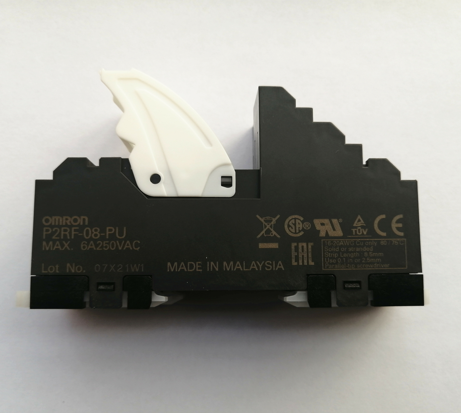 5pcs Omron Relay Base P2RF-08-PU MAX 6A250VAC
