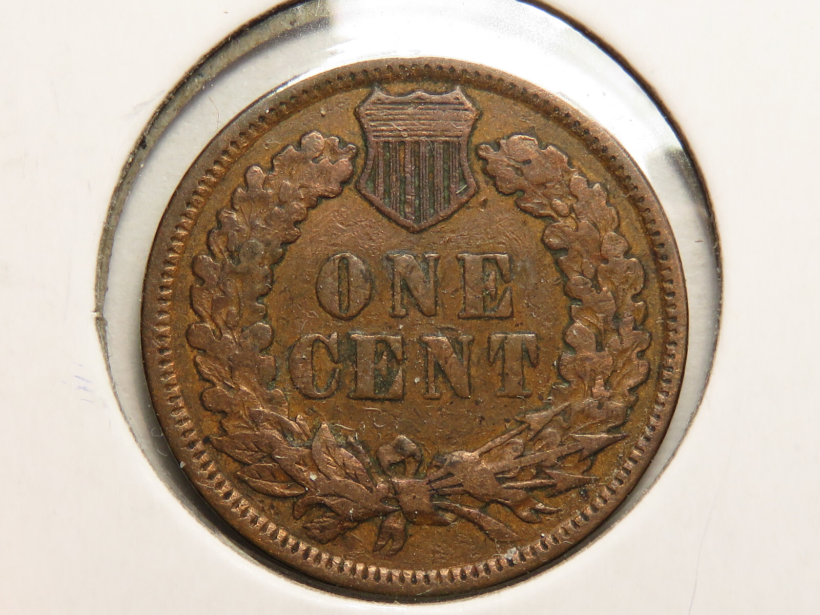 1881 Indian Cent, VF, Cleaned