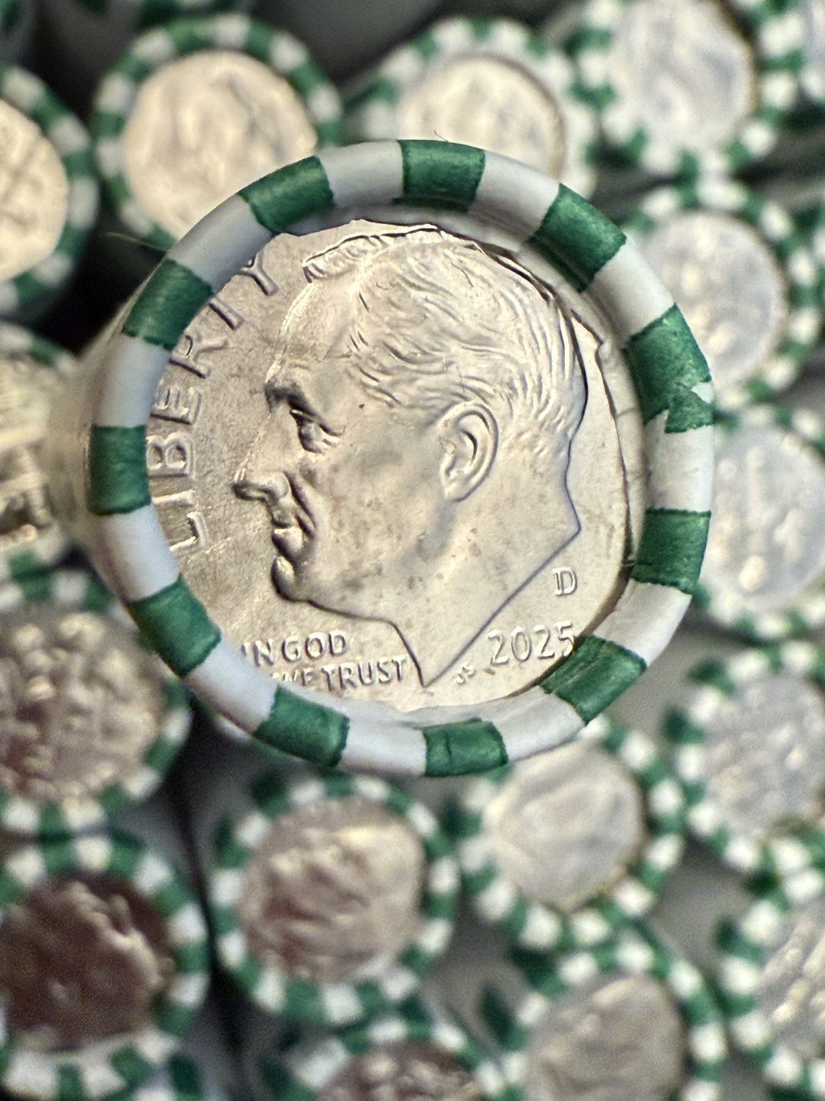 2025 D Denver Mint Roosevelt Dime Uncirculated Rolls