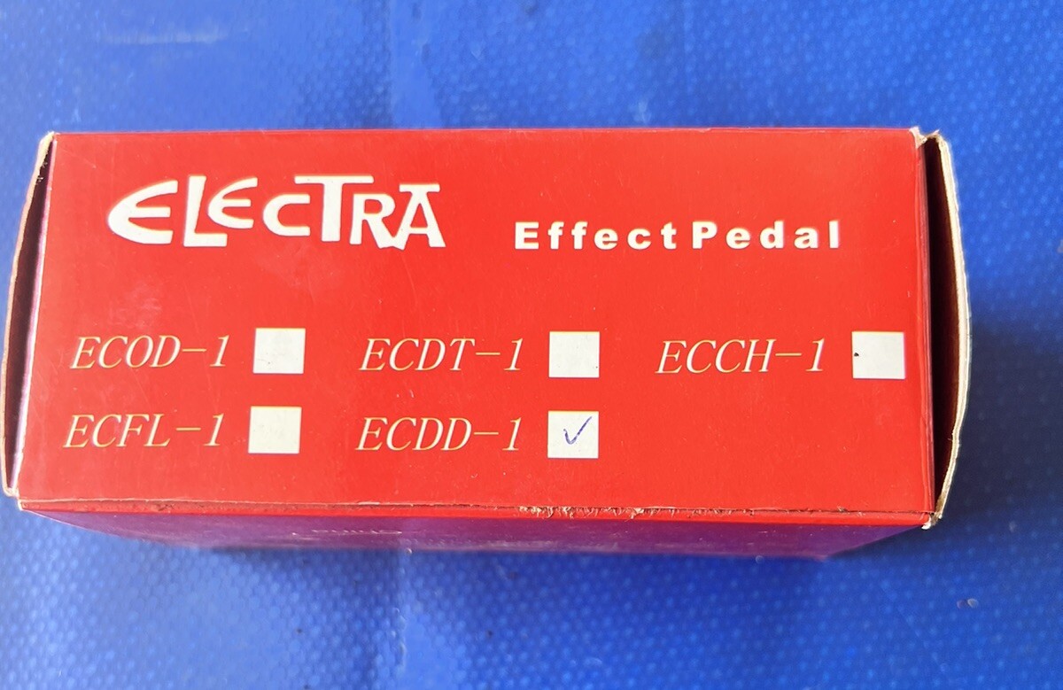 NEW  Electra Guitar Effect Pedal ECDD-1