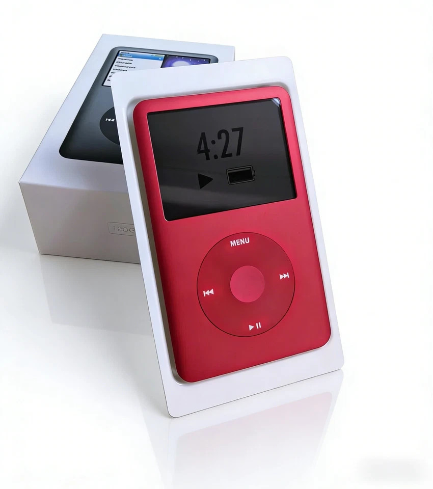 NEW Apple iPod Classic 7th Generation RED 256GB SSD- Latest Model Retail Box