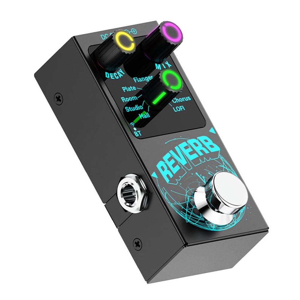 Bluetooth 5.4 Effector Guitar Reverb Effector Single- Reverb Effector2714