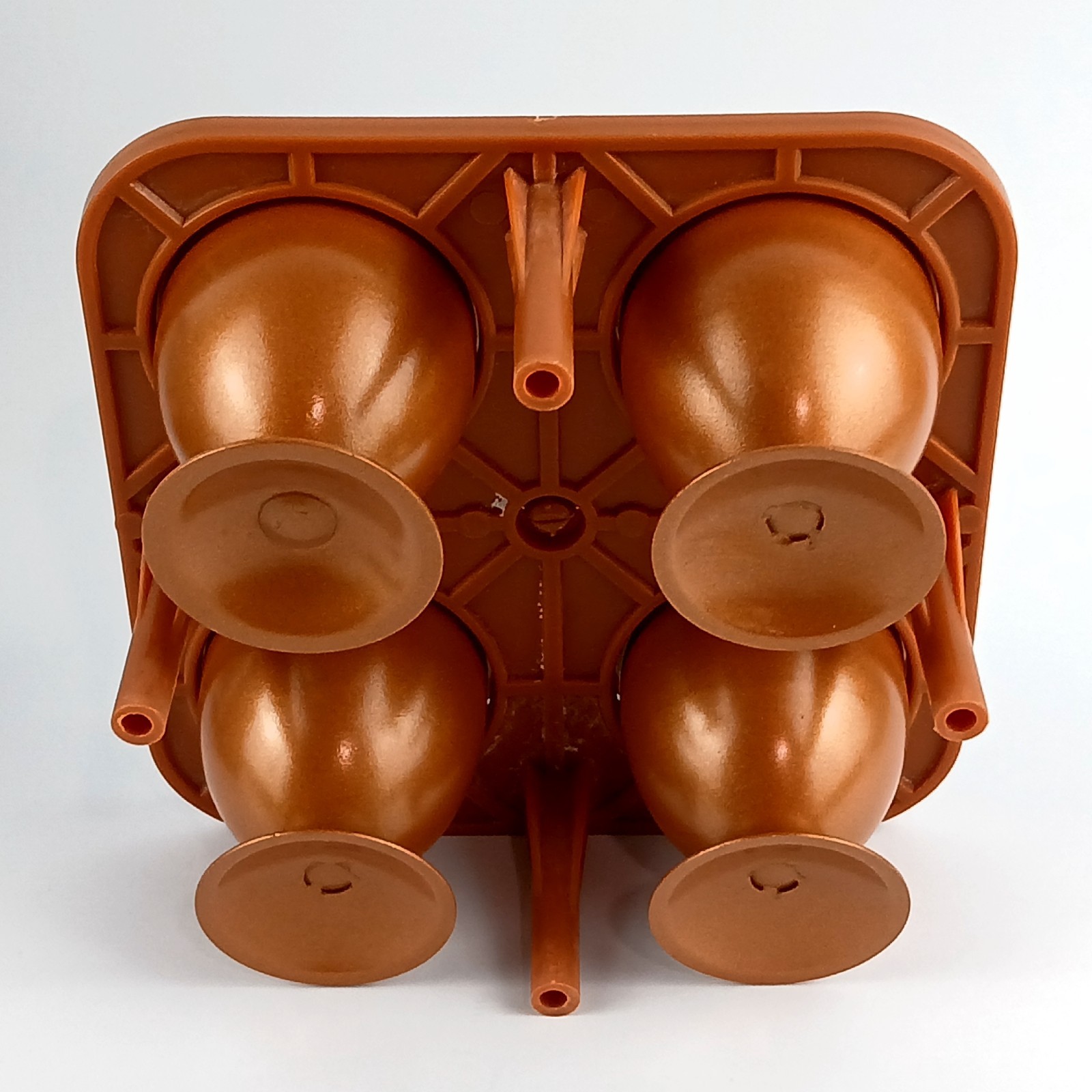 Copper Chef Egg Maker Cooker Hardboiled Eggs Coated XL Excellent Cond