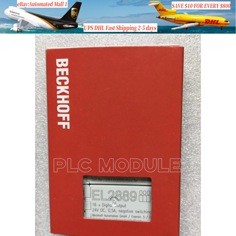 2023 New Beckhoff EL2889 PLC Module In Box Expedited Shipping