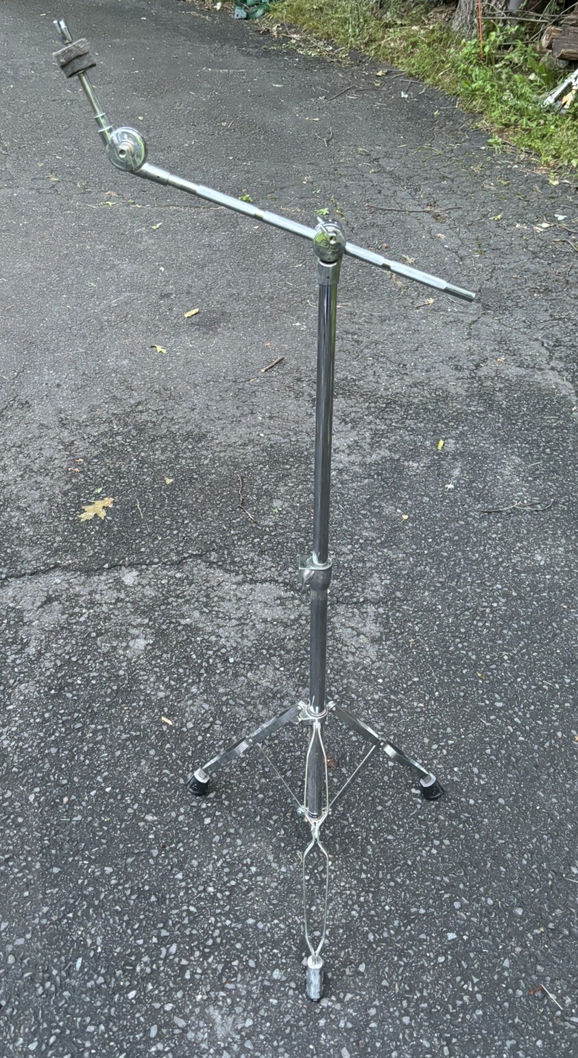 SP Heavy Duty Double-Braced Cymbal Boom Stand Percussion