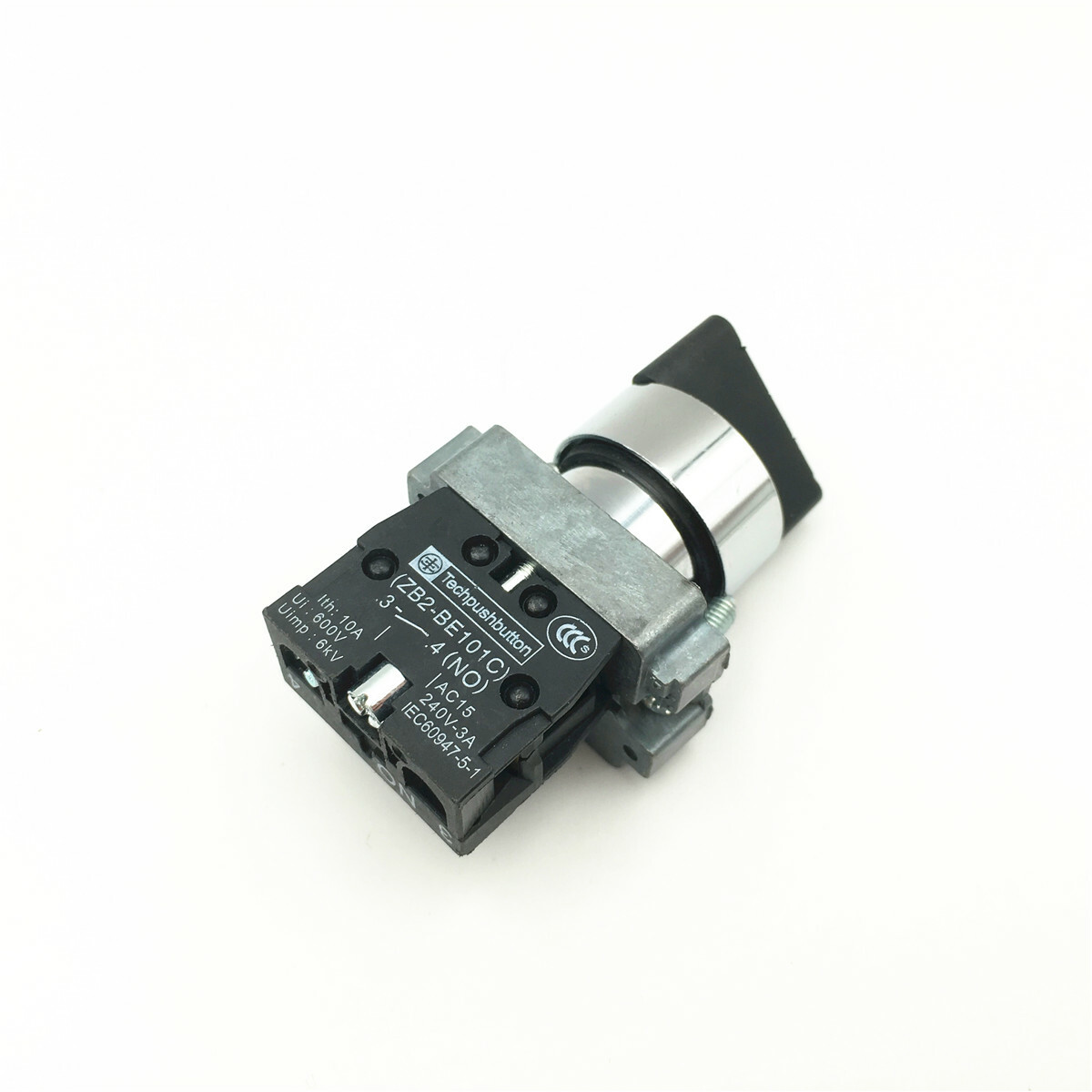 5pcs 2 Position 1 NO Latching Rotary Switch Maintained XB2 BD21 Selector Switch
