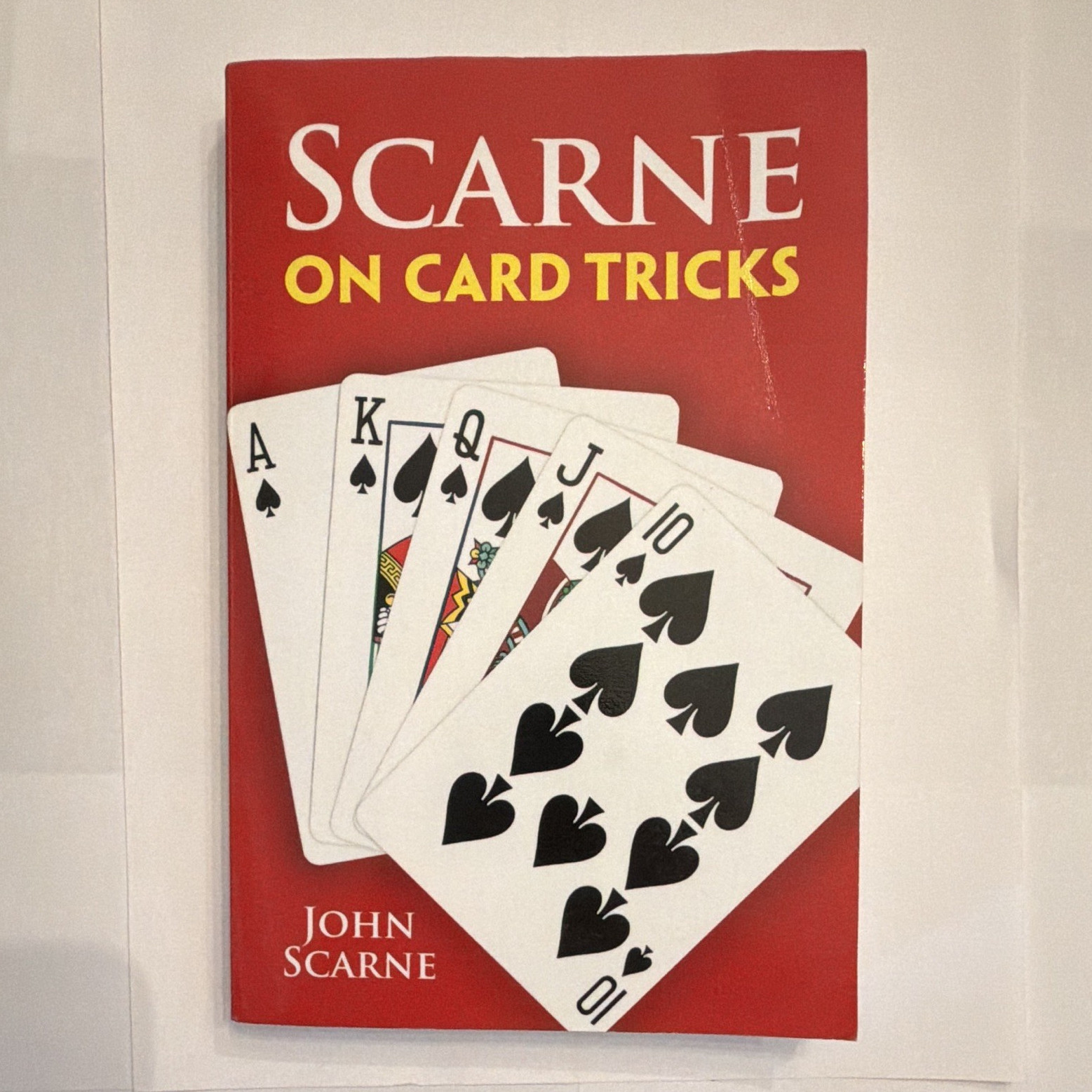 John Scarne Scarne on Card Tricks by John Scarne Paperback Magic Book