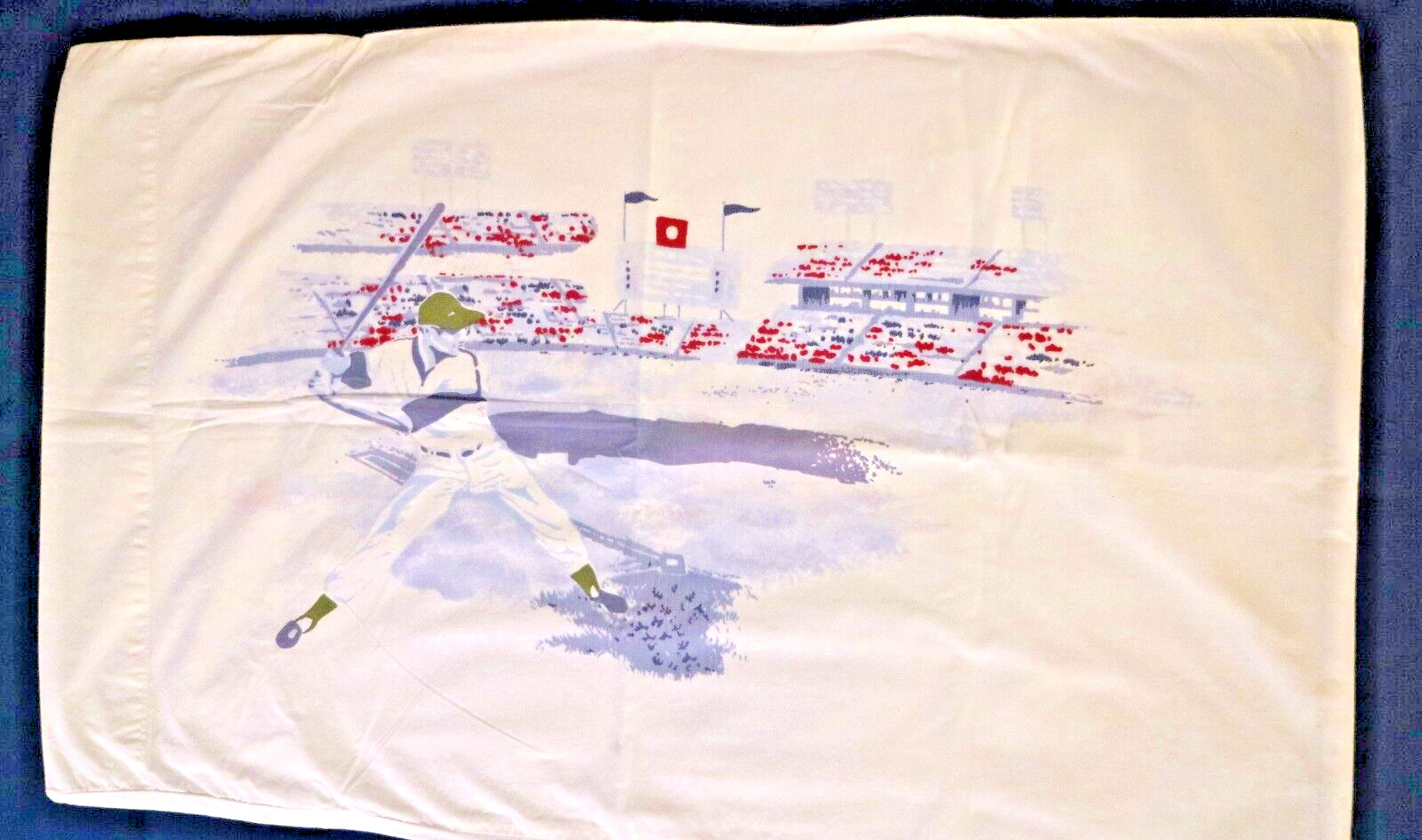 Pottery Barn Kids All-Star Baseball Sports Standard Pillowcase Batter All Star