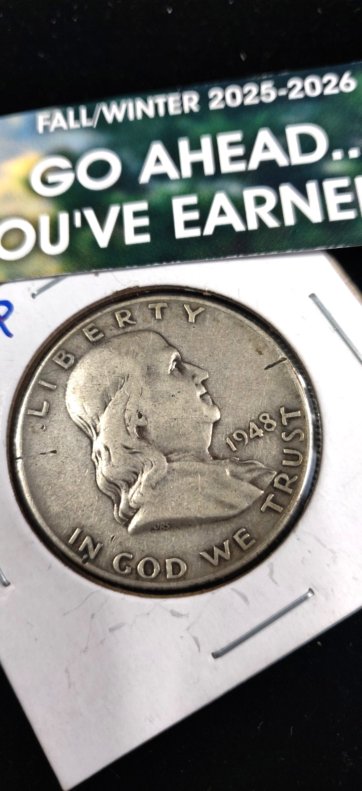 1948-D Franklin Half Dollar 90% Silver  Get It Now Before It Goes Up or Pay More