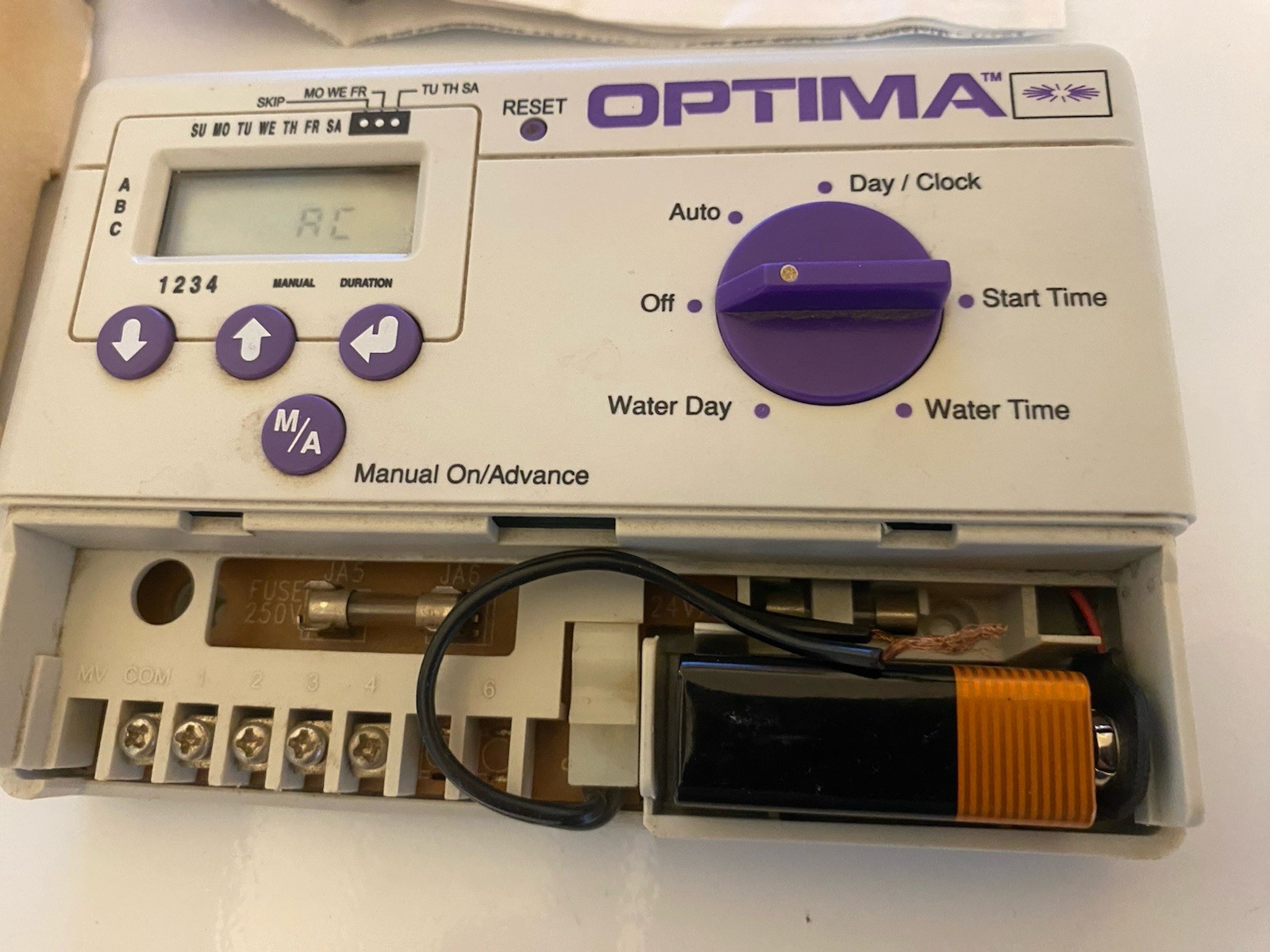 PRT-4 Optima Station Single Program Sprinkler Timer Garden Watering Controller