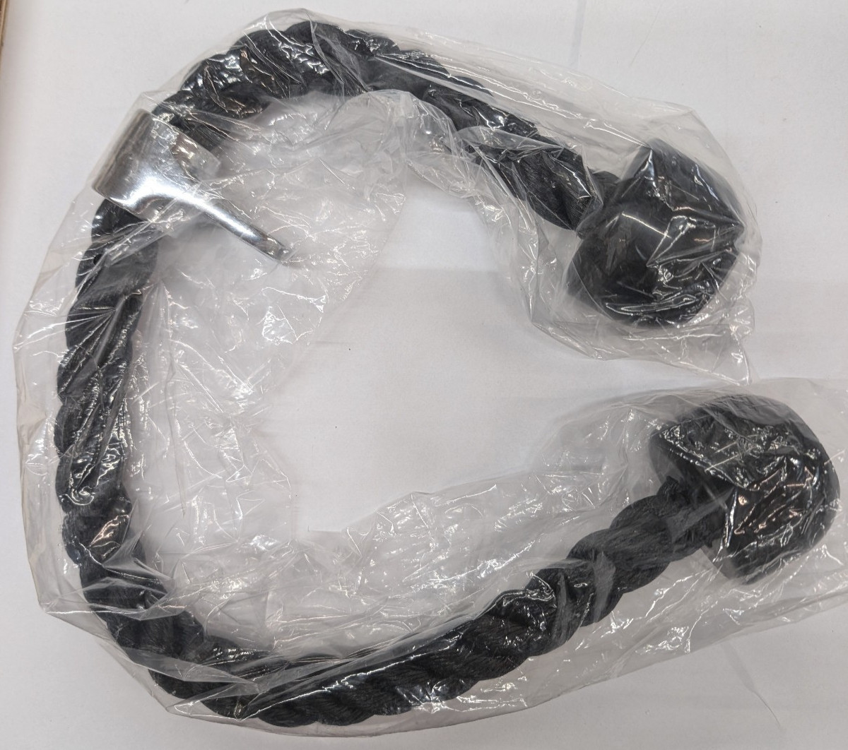 Tricep Rope Attachment for Cable Machine, Fitness Pulldown- NEW