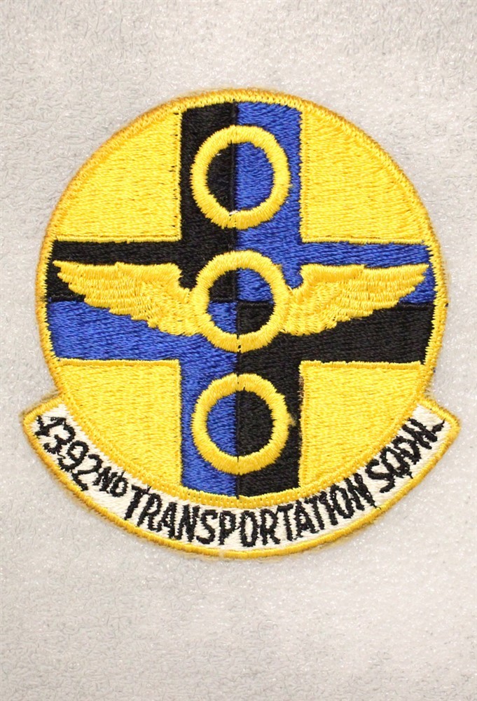 4392nd Transportation Squadron - USAF Air Force Patch 1550