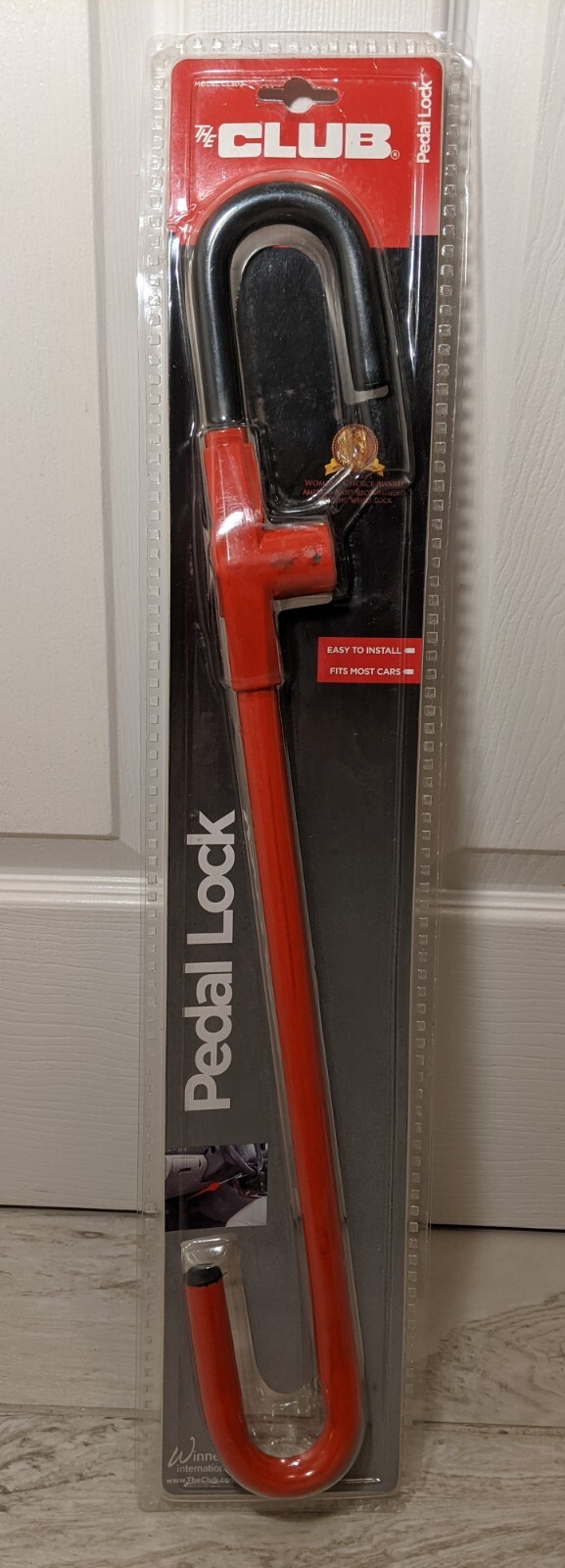 The Club CL303 Pedal To Steering Wheel Lock Vehicle Anti-Theft Device NEW