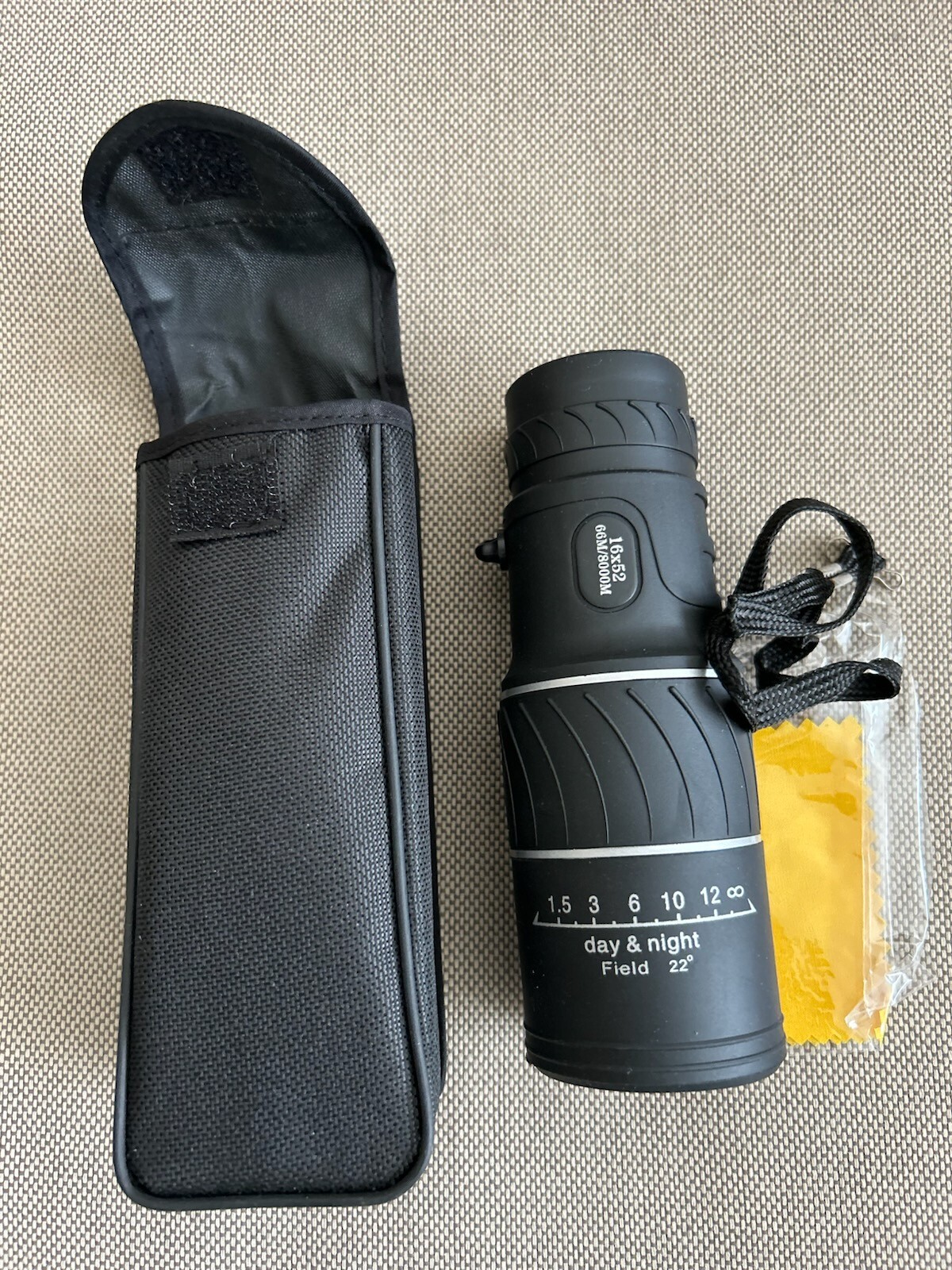 STEALTH ANGEL DUAL FOCUS MONOCULAR SCOPE 16X52