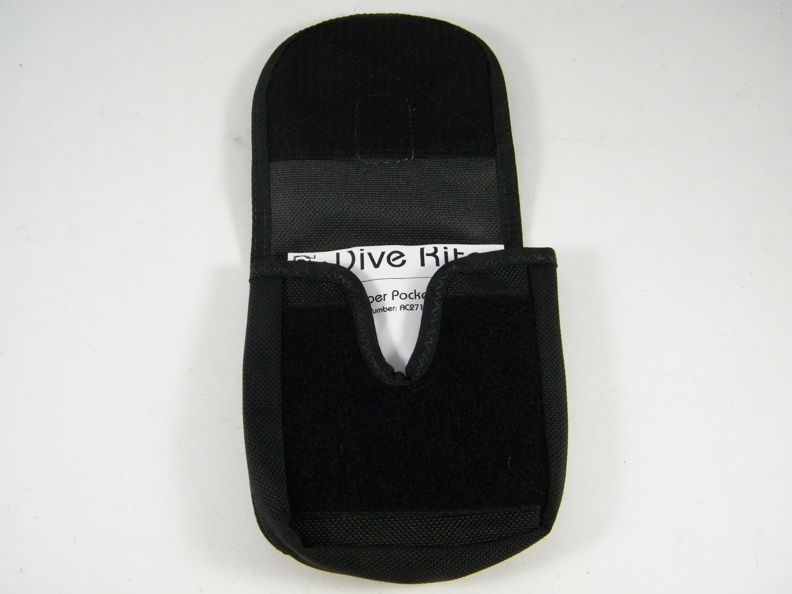 NEW ~ DIVE RITE ~ CLIPPER POCKET ~ PART # AC2714 ~ HOOK & LOOP ~ SCUBA DIVING