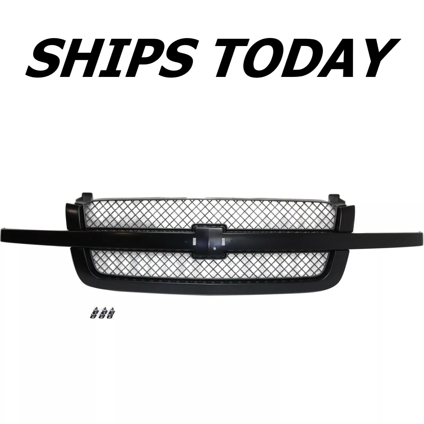 NEW Paintable Front Grille For 2003-2006 Chevrolet Silverado
