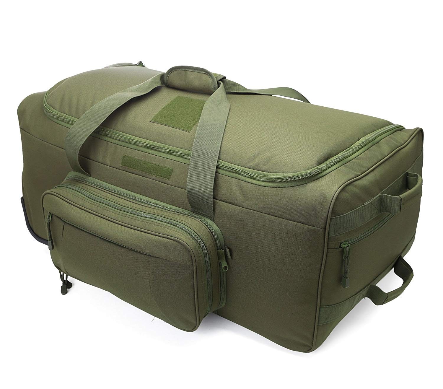 Heavy-Duty X-Large Military Tactical Wheeled Rolling Duffel Trolley Bag For D...