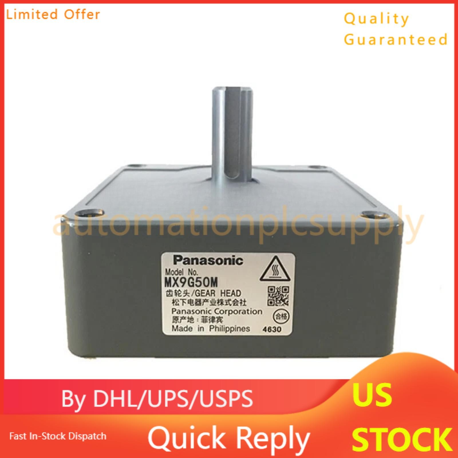 NEW Panasonic MX9G50M Motor Gear Head