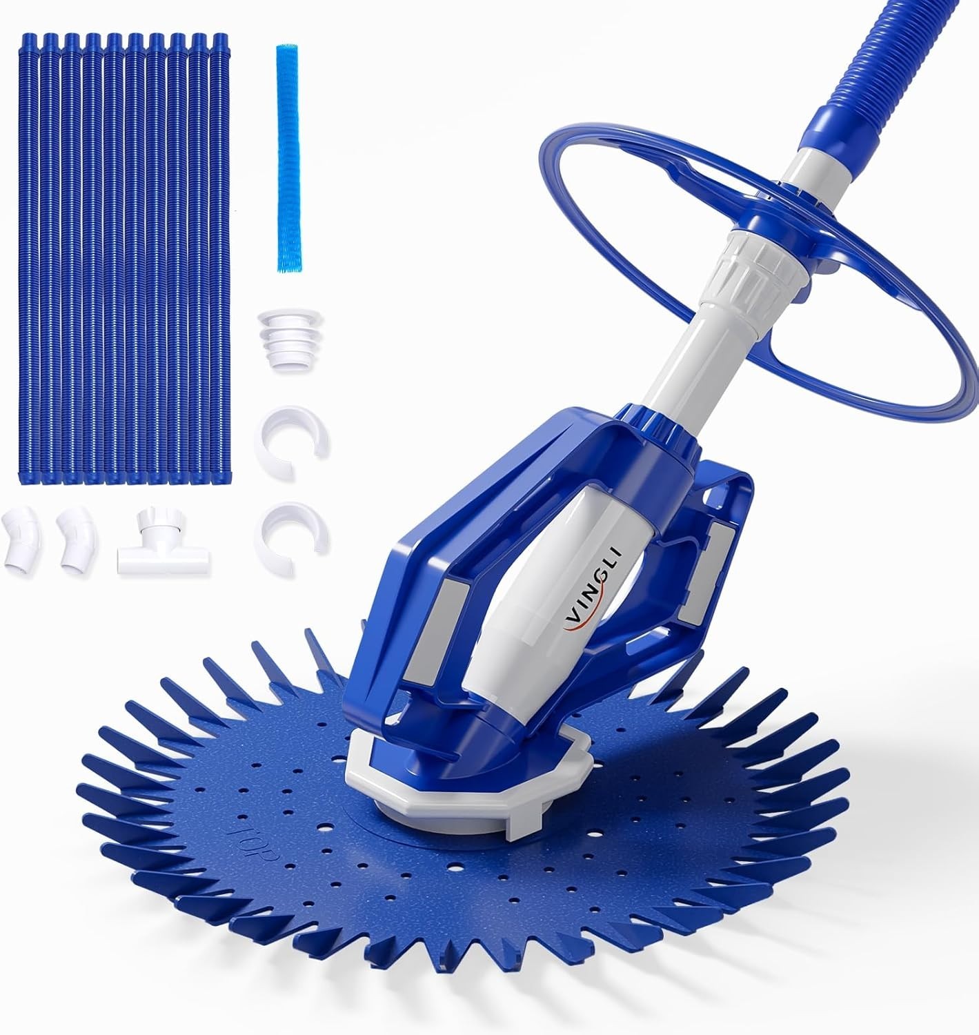 Pool Vacuum Cleaner Automatic Sweeper Swimming Pool Creepy Crawler Vacuum wit...