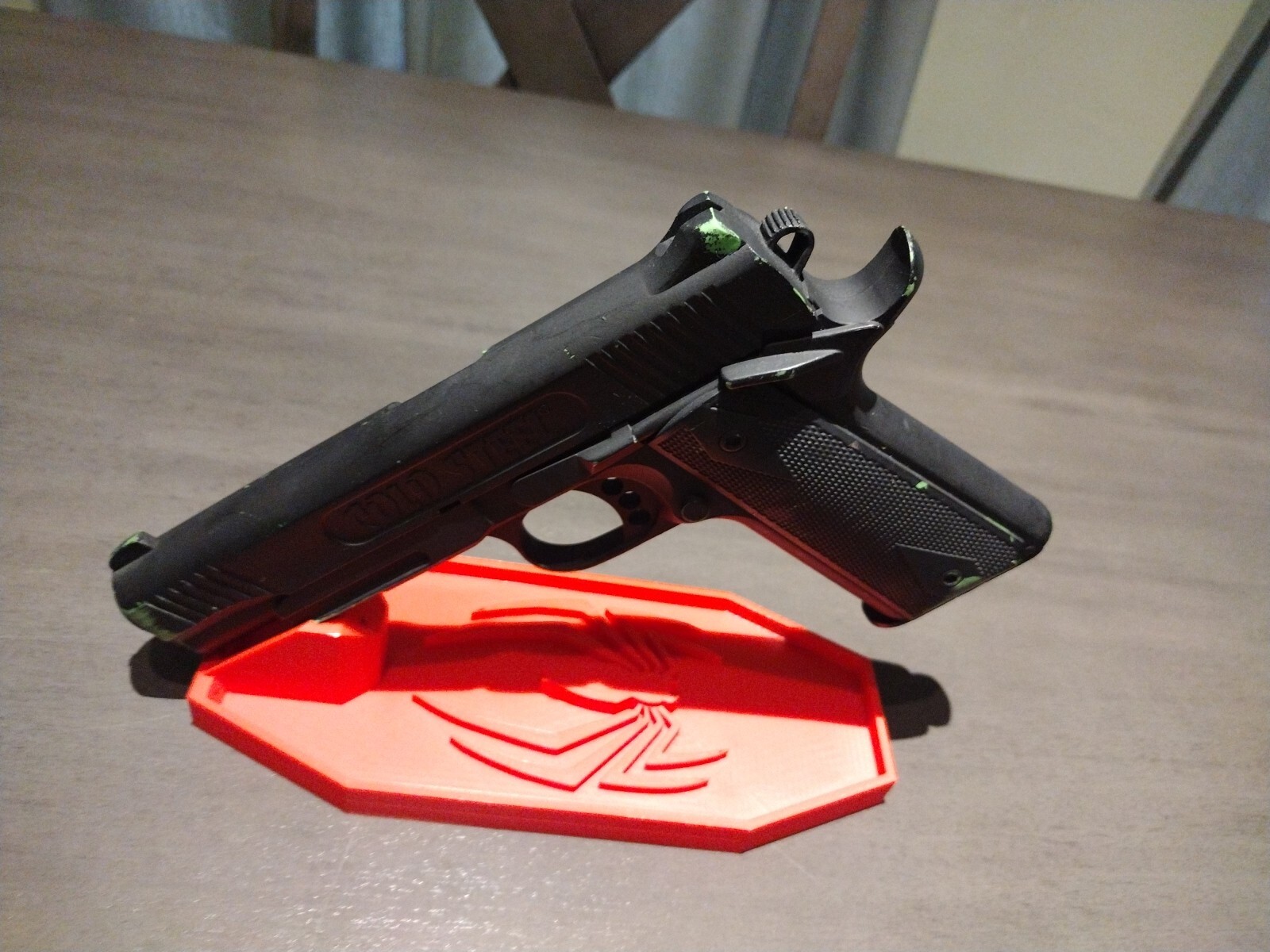3D Printing Custom Airsoft Gun Stand Gun