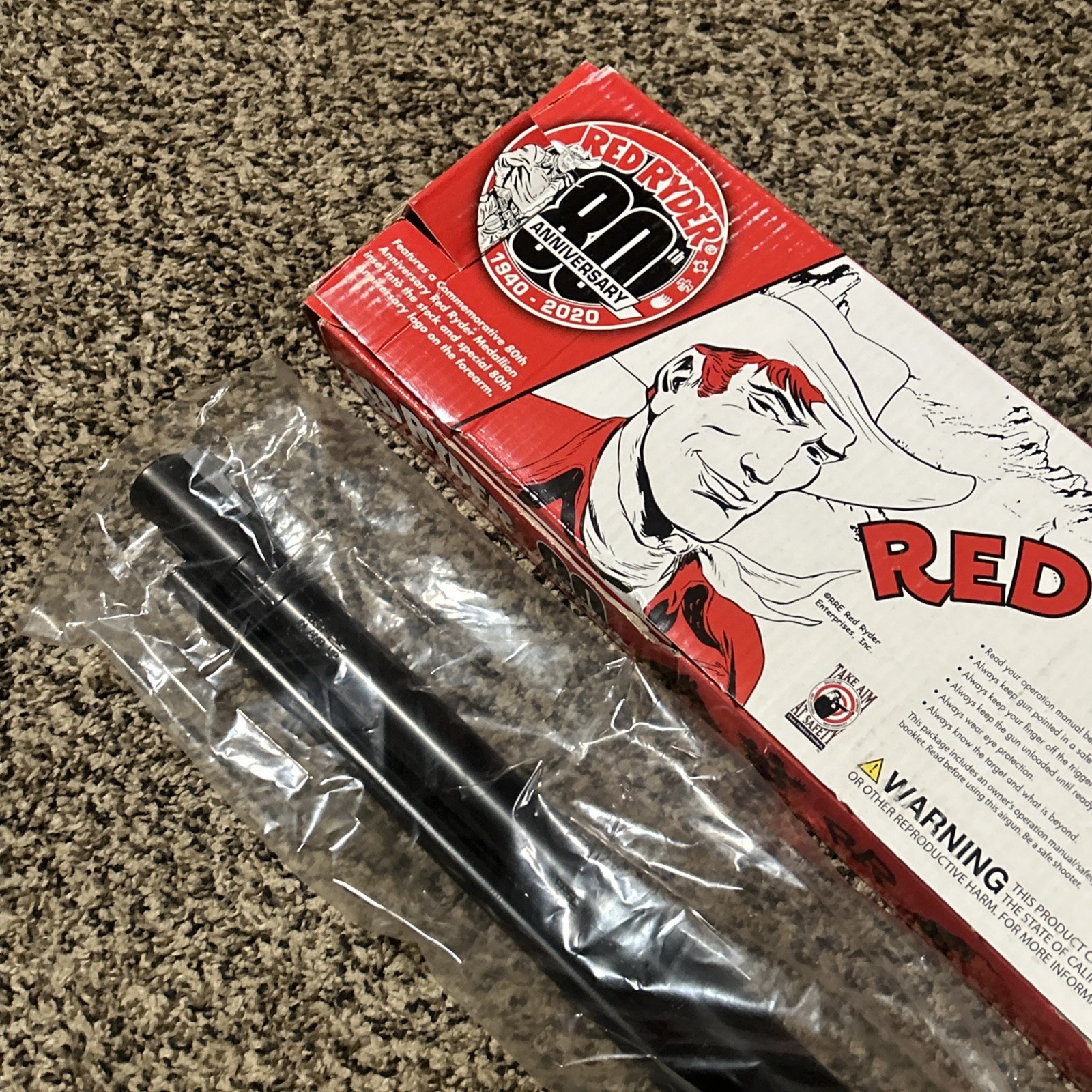 Daisy Red Ryder 650 80th Anniversary BB Gun - NEW in BOX