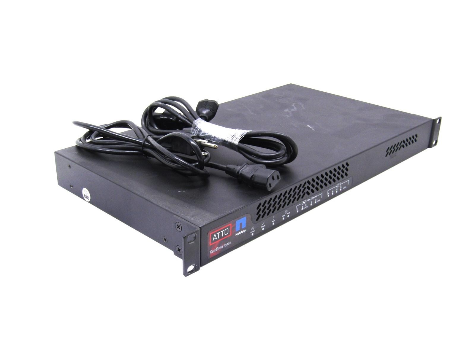 Atto Technology FibreBridge 7500N 2x SFP+ Port 1U SAS NetApp Storage Controller