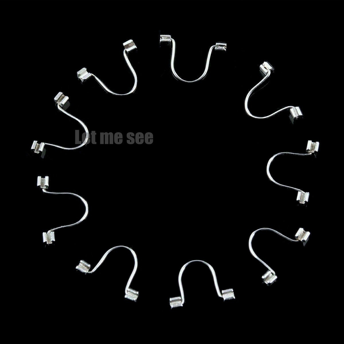 10pcs Dental Orthodontic Anterior Teeth Torque Rectangular Springs