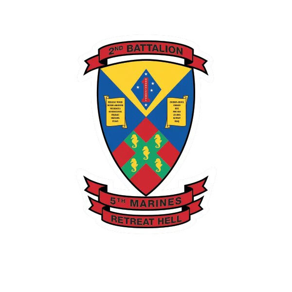 2nd Battalion 5th Regiment V2 Sticker