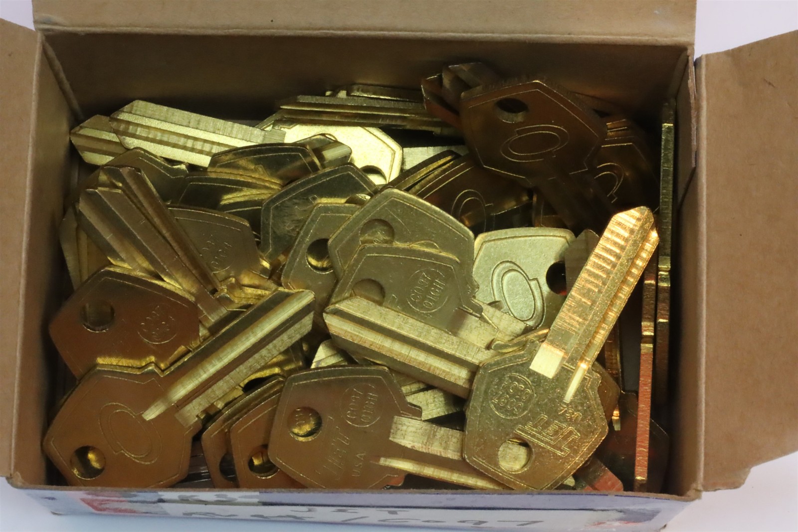 Lot oF 45 JET C097 Key Blanks Also Known as Ilco 1001GH