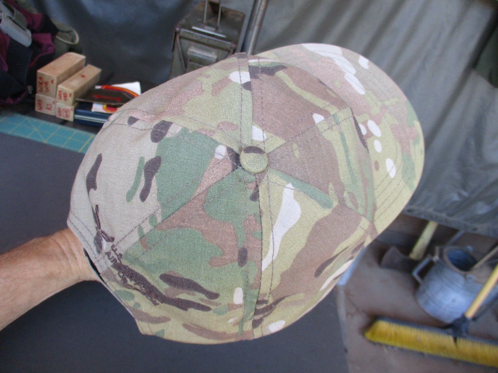 OCP, Multicam, USA made US Flag, USAF Deployment Hat, Tactical Cap #2