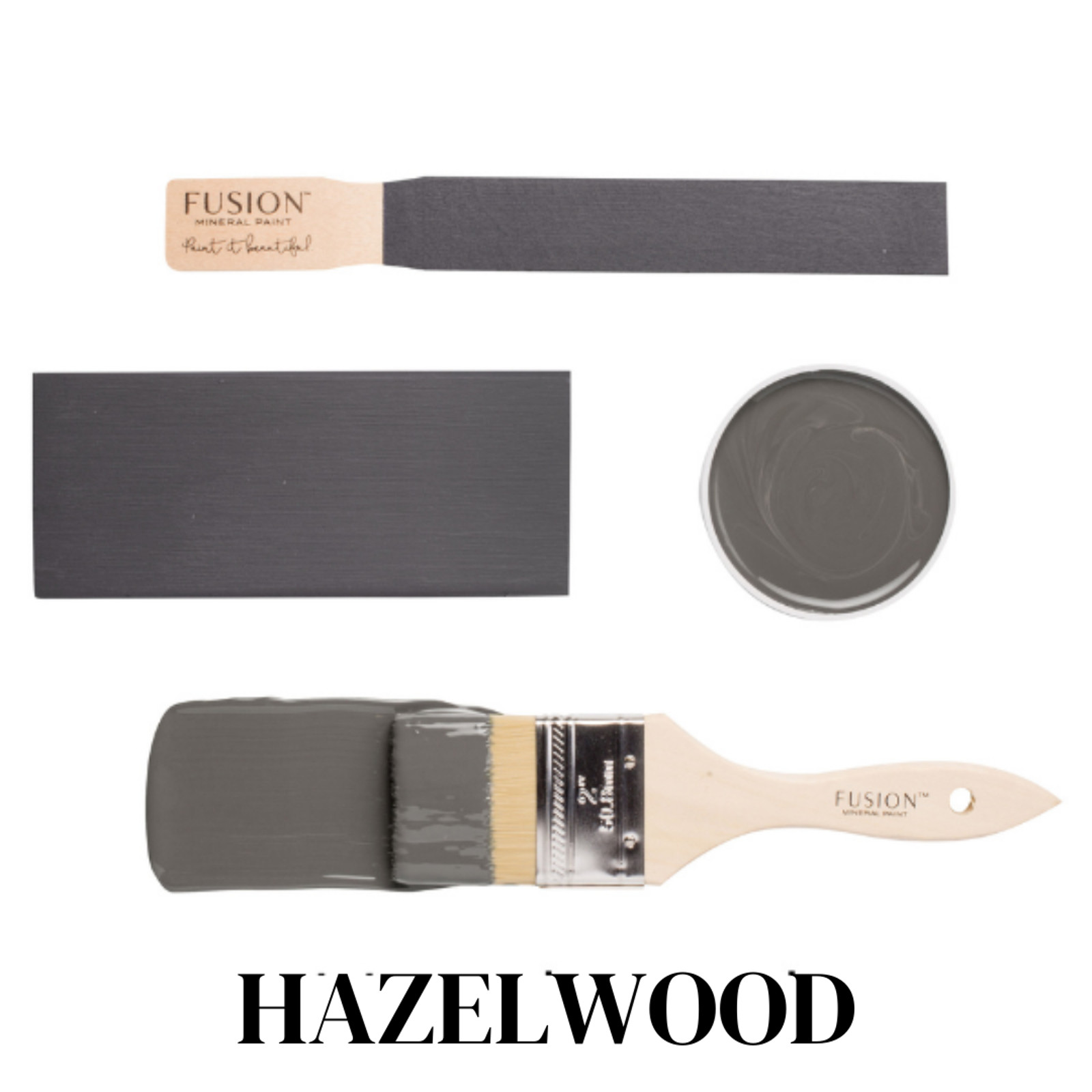 Hazelwood - Fusion Mineral Paint 37 ml Upcycling Furniture Project Paint