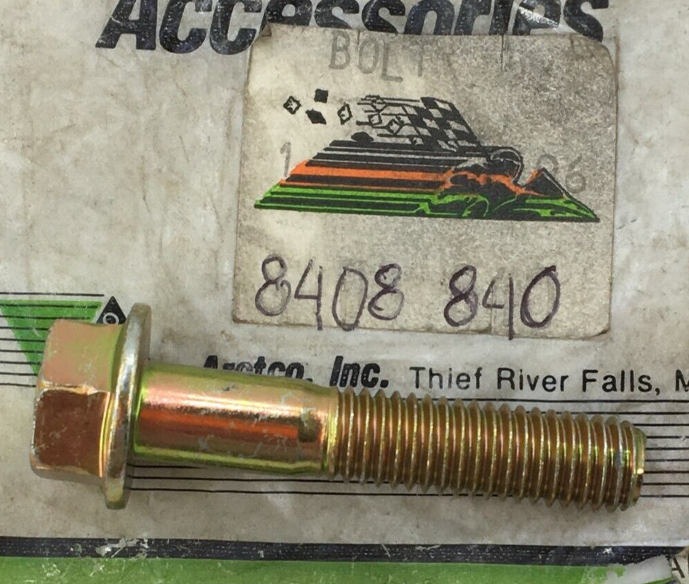 Arctic Cat 8408-840 Snowmobile Cap Screw Hfh M8X1.25X40 Cl8.8 Fits 96-00, 04-18