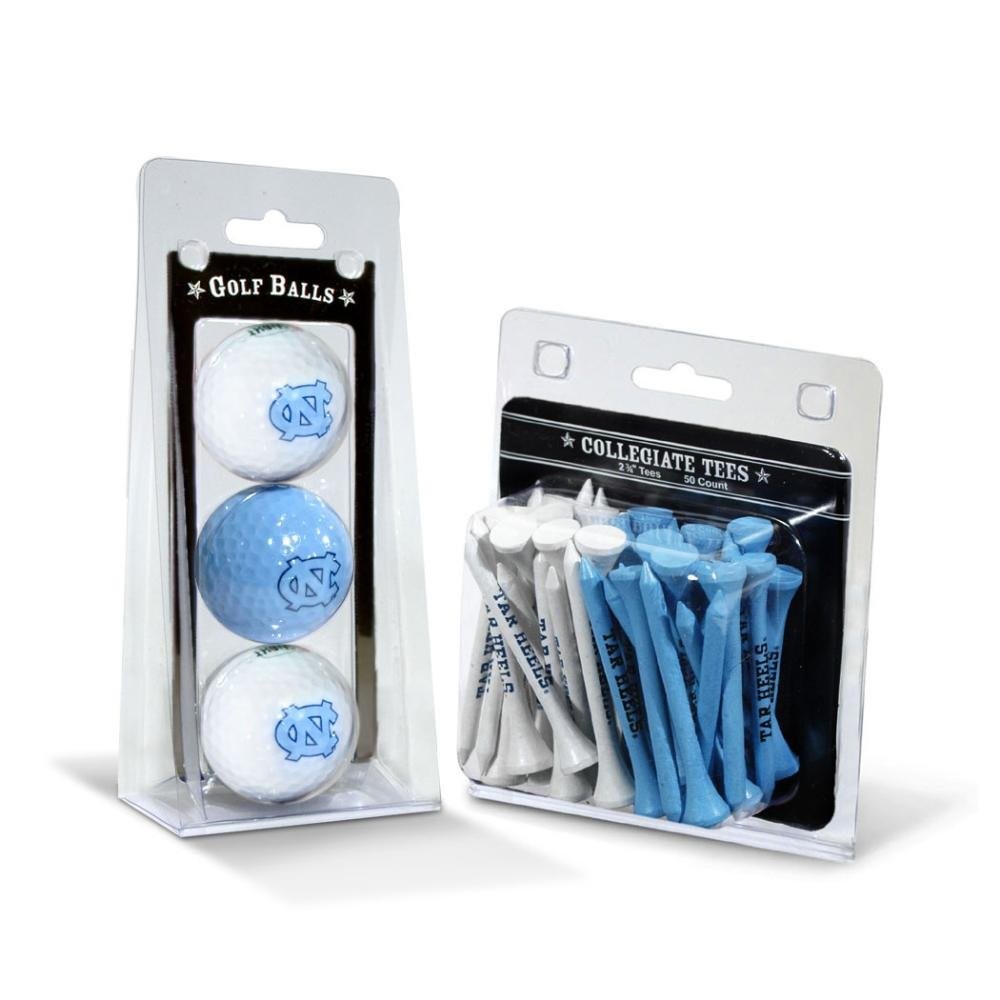 Team Golf North Carolina Tar Heels 3 Balls One Size, Multi Color