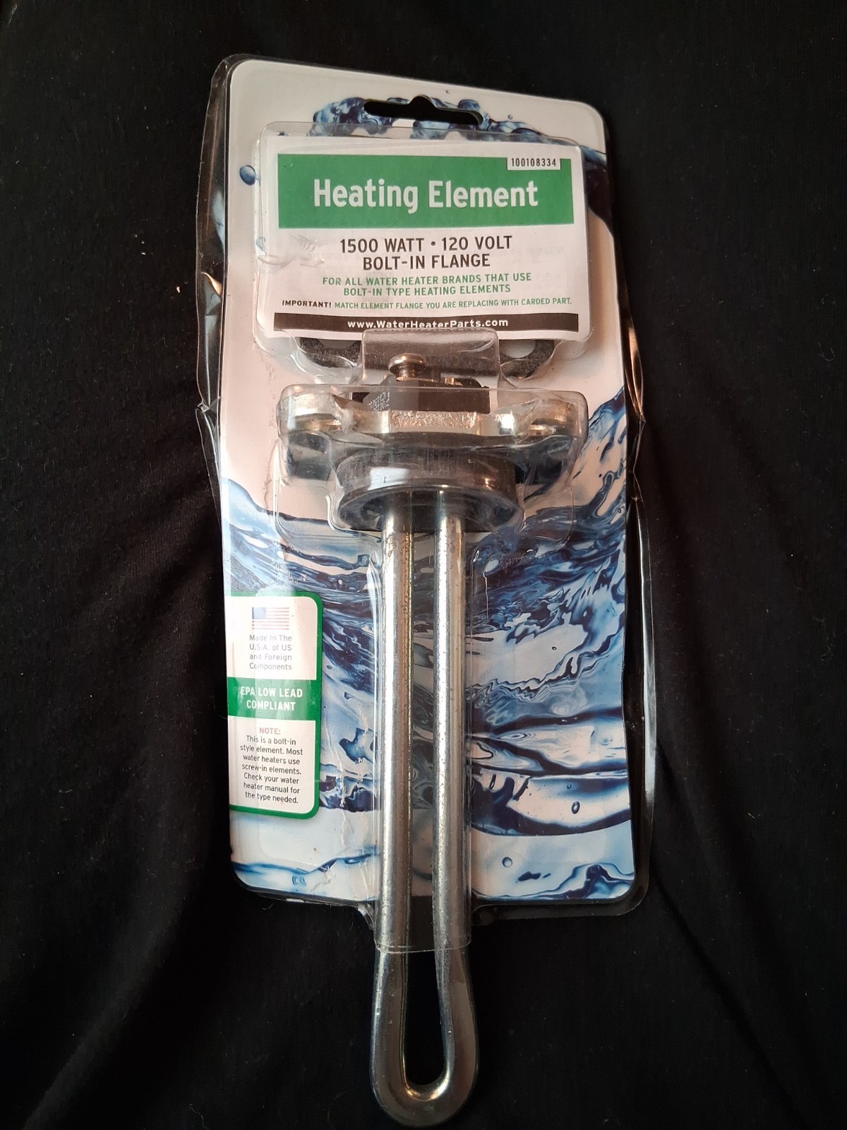 Reliance Copper Electric Water Heater Element 100108334