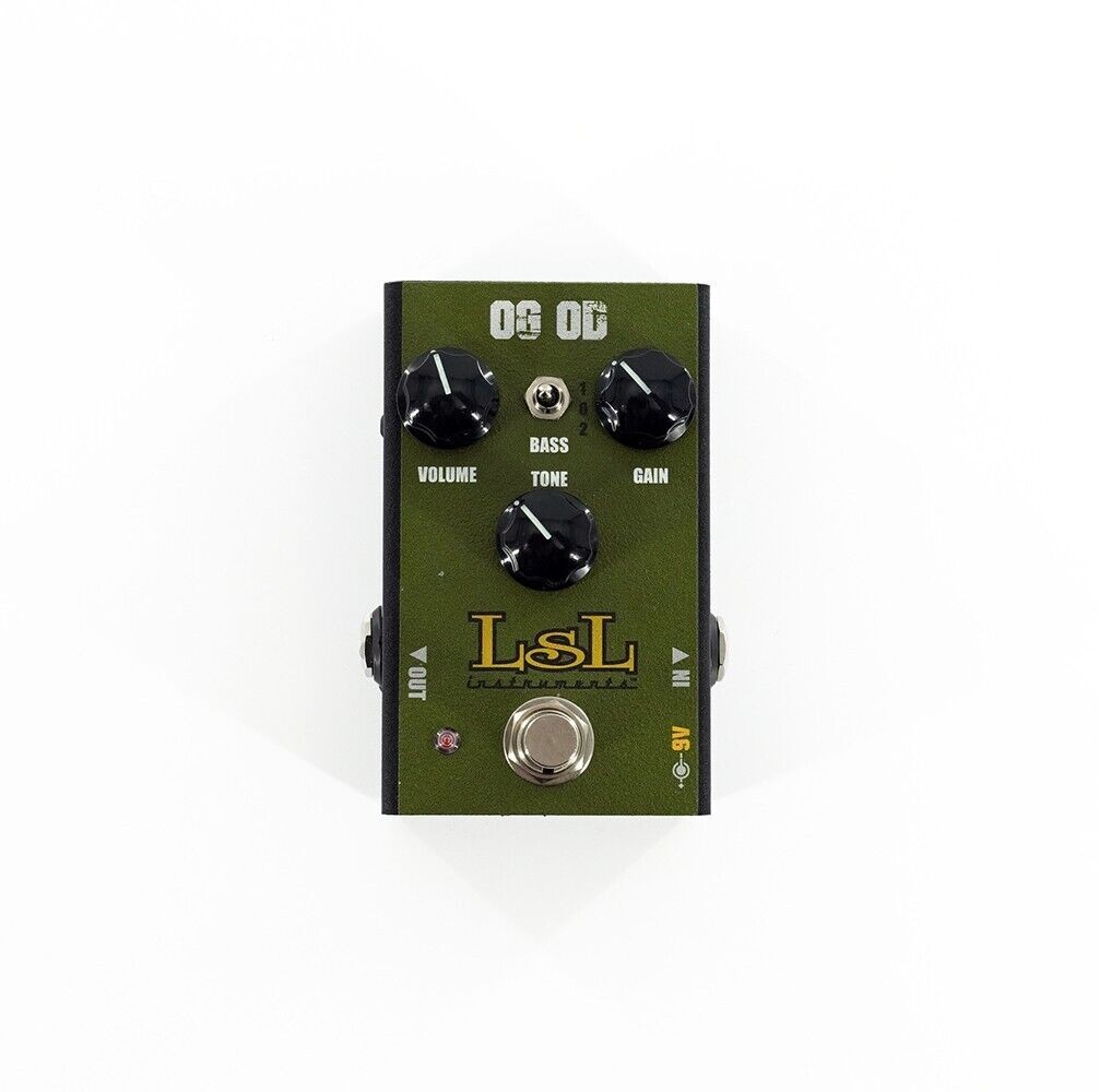LSL Instruments OG-OD TS808 Tribute Tube Screamer Effect Pedal