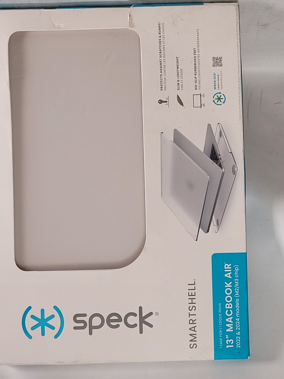 Speck Products Smartshell MacBook Air 13 Inch M2 2022-2024 - Clear