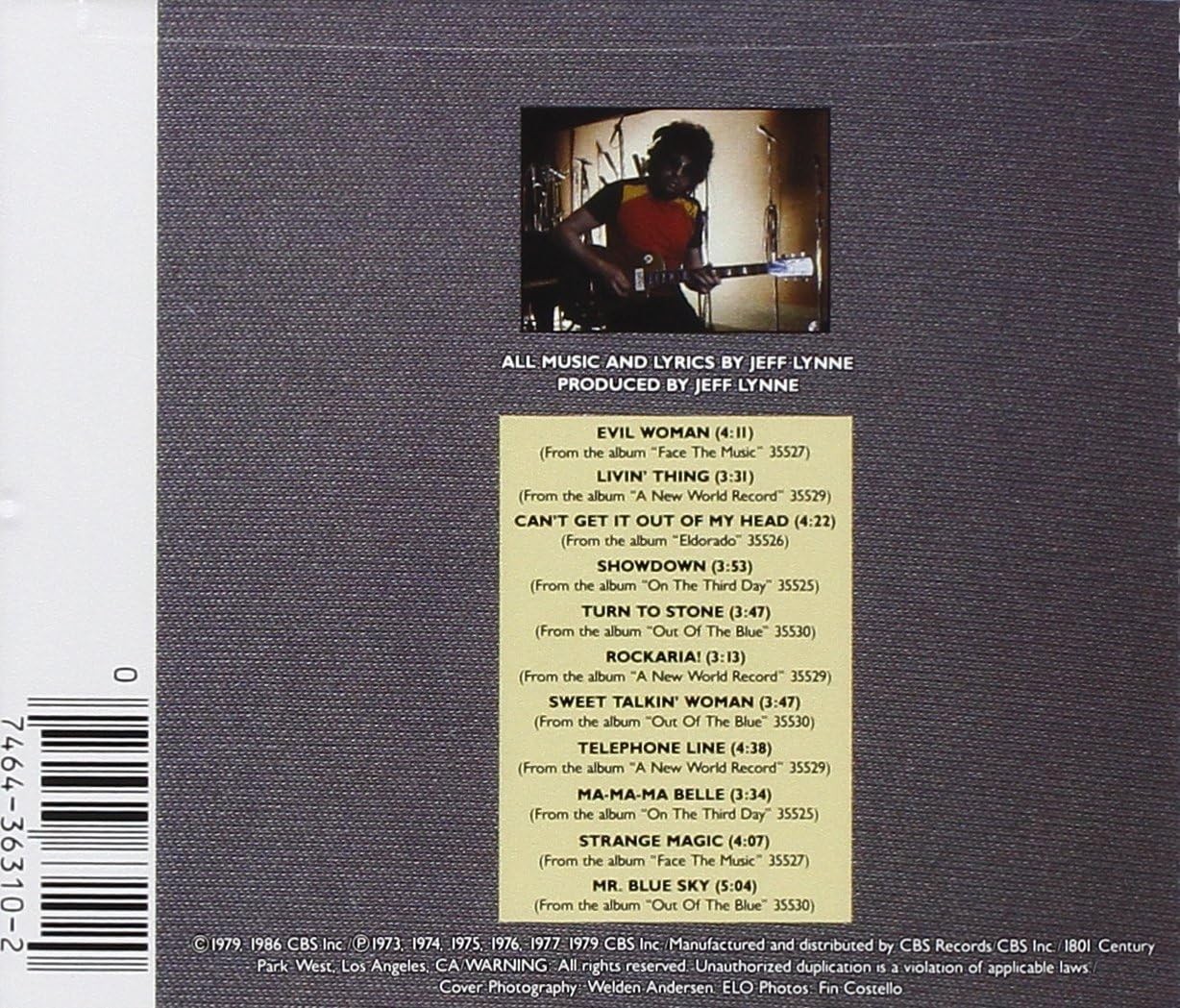 Electric Light Orchestra ELO's Greatest Hits (CD)