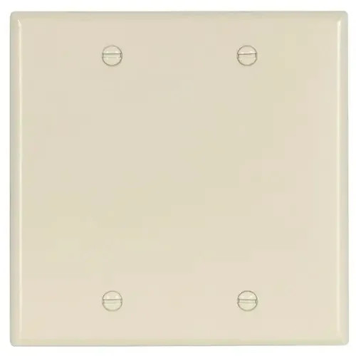 EATON Wiring 2137LA-BOX Two Gang Blank Wall Plate (2137la-box)