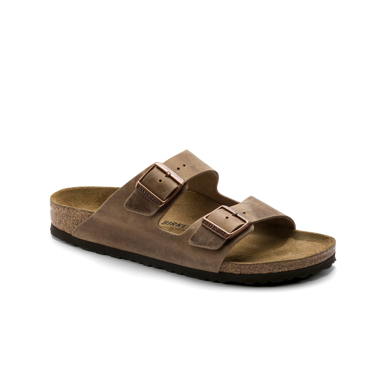 Birkenstock Arizona Oiled Leather (Tobacco Brown) Men's Sandals 0352201