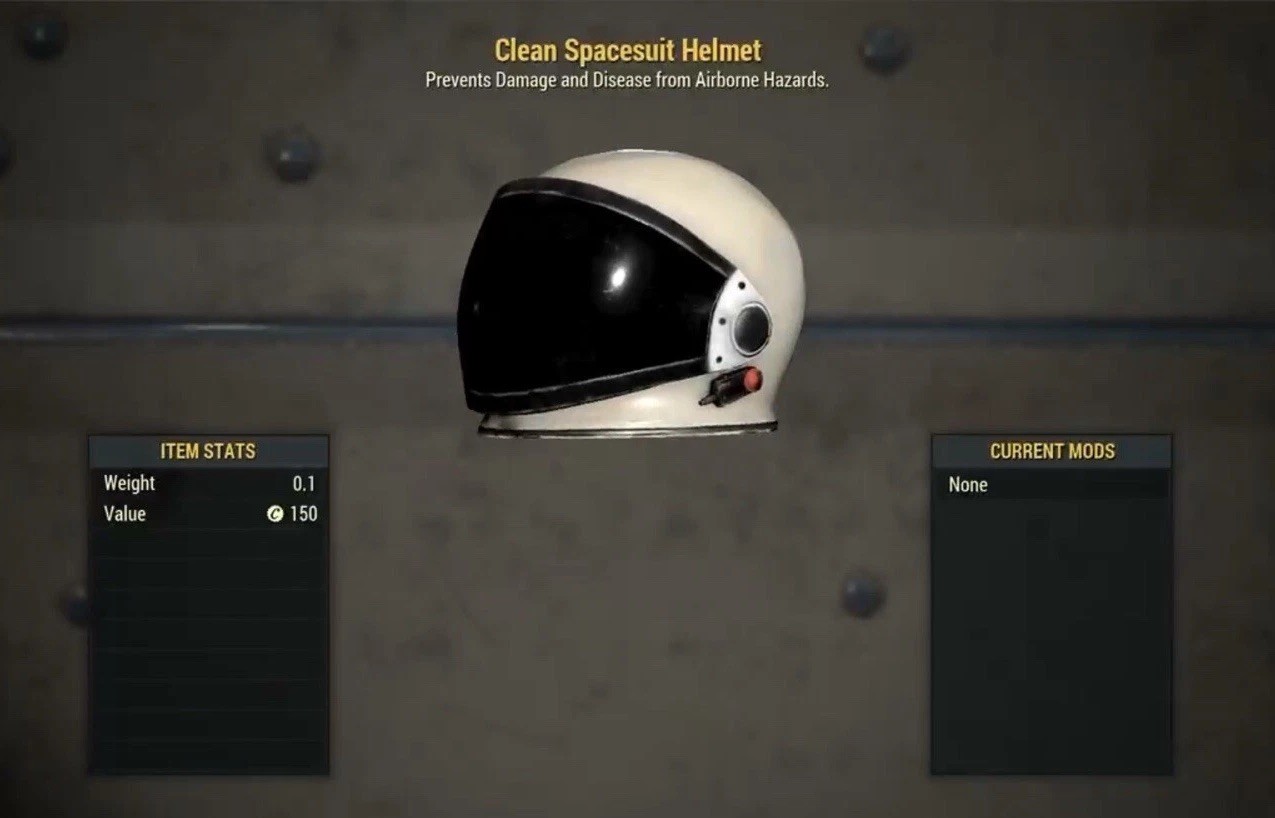 (Xbox) Clean Spacesuit Helmet - Rare Apparel