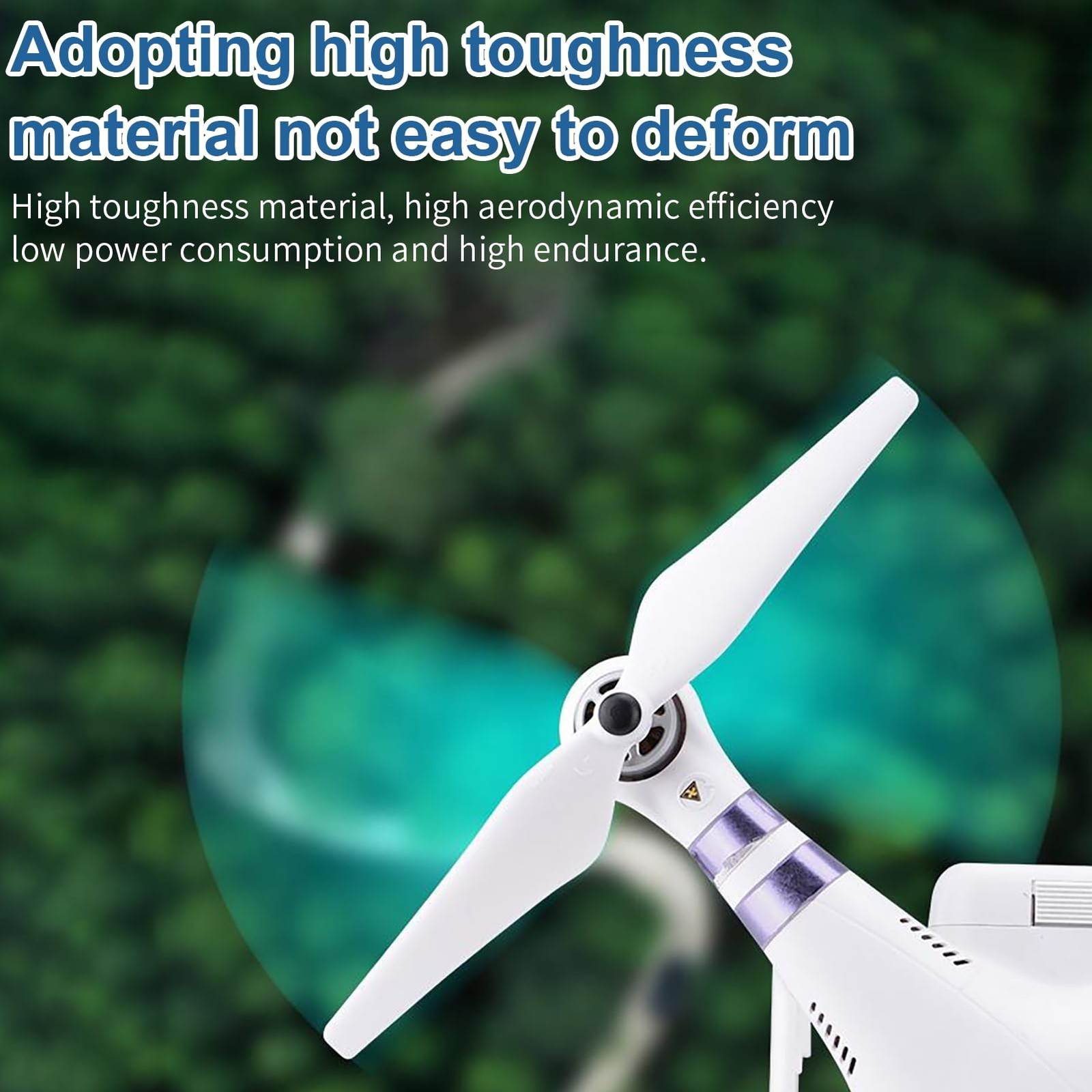 4 Pairs 9450 Self Tightening Drone Propellers Compatible DJI Phantom