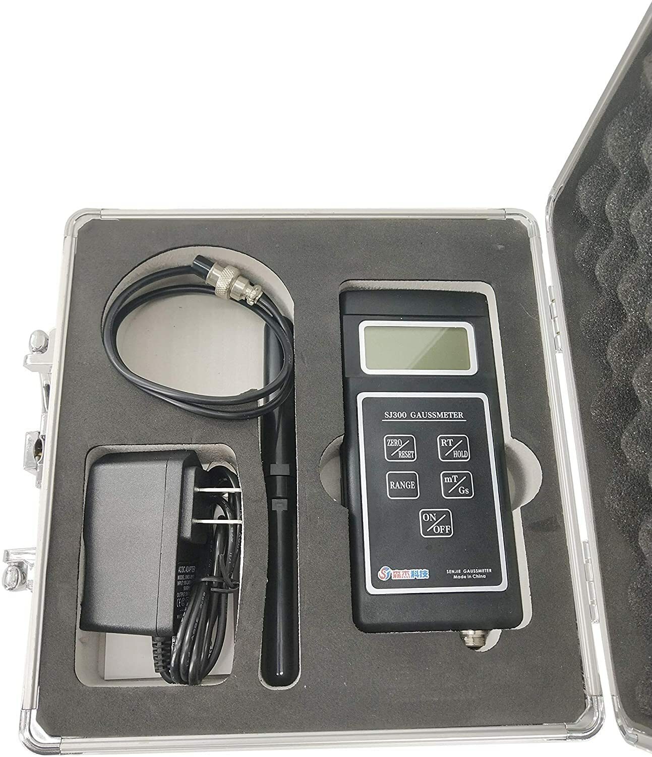 DC Magnet Surface Magnetic field Tester Teslameter Gauss Meter EMF Meter