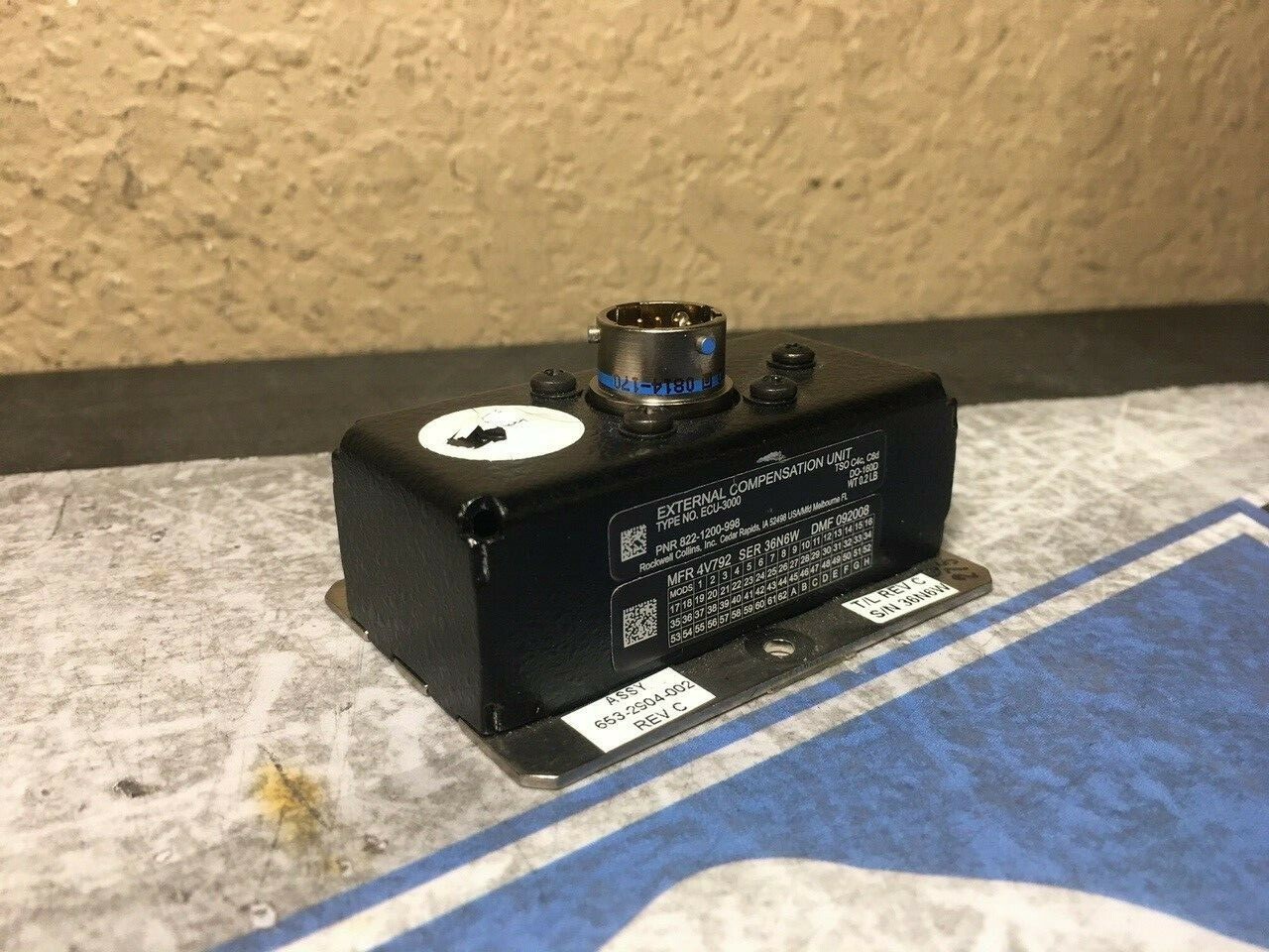External Compensation Unit ECU3000 822-1200-998 Removed Working